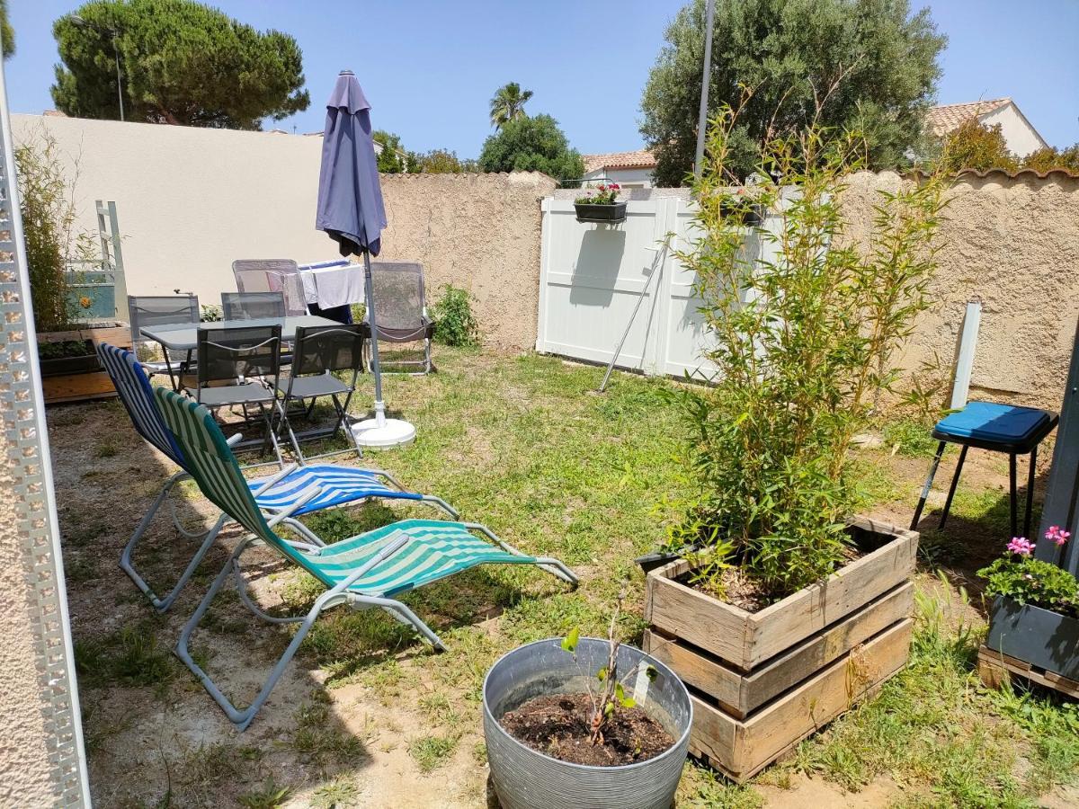 Bed and Breakfast La Casita Serignanaise - Apt T2 - Clim - Jardin Exteriér fotografie